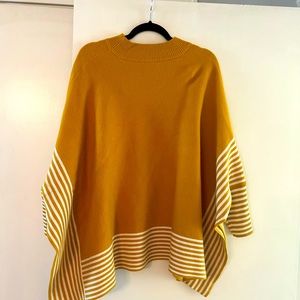 Yellow sweater/ poncho